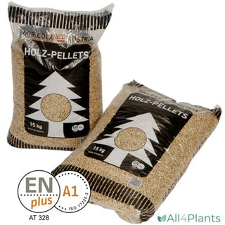 Image of De Boer Houtpellets 6mm - 15 Kg (100% Naaldhout ENplus A1)