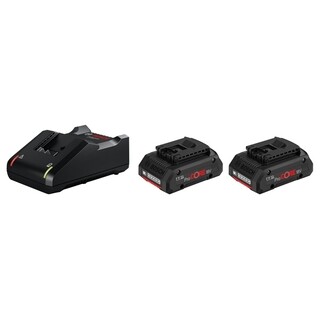 Image of Bosch Accu Starterset Procore18v 2X 4,0Ah (2X Procore18v 4,0 Ah, Lader Gal 18V-40)