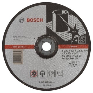 Image of Afbraamschijf Gebogen Expert For Inox As 30 S, 230 X 6 Mm