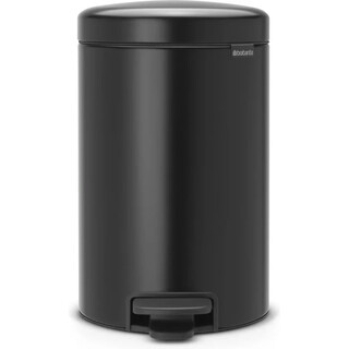 Image of Brabantia NewIcon Pedaalemmer - 12L - Mat Zwart