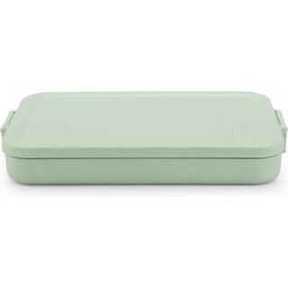 Image of Brabantia Make & Take Lunchbox, plat, kunststof - Jade Green