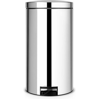 Image of Brabantia Silent Prullenbak - 45 l - Brilliant Steel