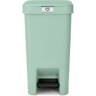 Image of Brabantia StepUp Prullenbak - Pedaalemmer - 16 liter - Jade Green