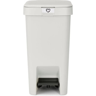 Image of Brabantia StepUp Prullenbak - Pedaalemmer - 10 liter - Licht Grijs