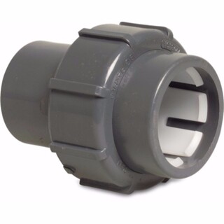Image of FlexFit Overgangssok PVC-U 63 mm knel x lijmmof grijs