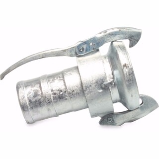Image of Snelkoppeling staal 108 mm x 102 mm M-deel Perrot x slangtule type Perrot zwaar model