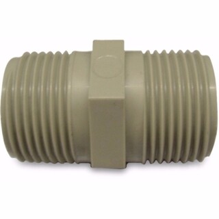 Image of Nippel PP 1" buitendraad 10bar beige