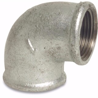 Image of Knie gegalvaniseerd 90gr 3/8 inch x 3/8 inch (bi-dr x bi-dr)