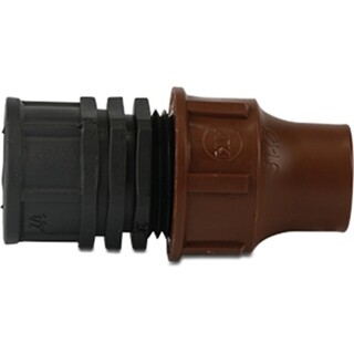Image of Rain Bird Overgangsstuk Pp 16 Mm X 3/4" Lock X Binnendraad Bruin Type Bf-62-75 Lock