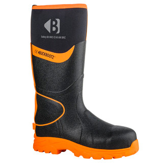 Image of Buckler Boots Werklaars Neopreen Zwart/Oranje S5 Maat 45