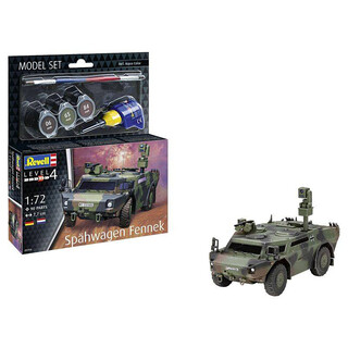 Image of Modelset Fennek Verkenningsvoertuig Modelbouwpakket