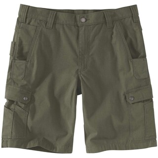 Image of Carhartt Heren Kort Werkbroek Ruime Pasvorm Groen - Maat 33