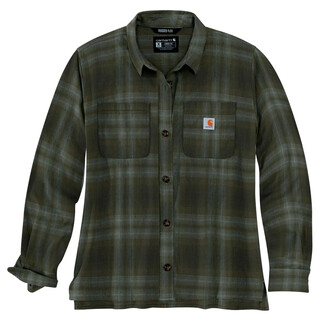Image of Carhartt 105574 Woven Shirts Basil XS