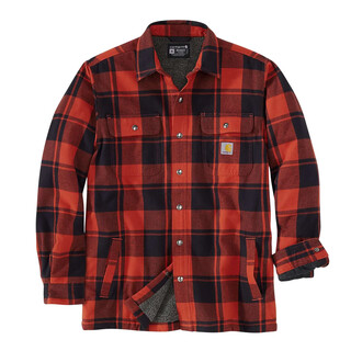 Image of Carhartt 105939 Overhemd Jack Rode Oker XXL