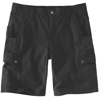 Image of Carhartt Heren Kort Werkbroek Relaxed Fit Zwart - Maat 38