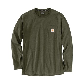 Image of Carhartt Force Flex Pocket T-shirt Basil Heather XL