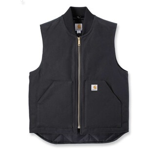 Image of Carhartt Relaxed Fit Firm Duck Bodywarmer Zwart - maat L