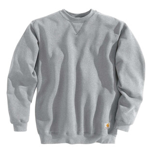 Image of Carhartt Midweight Crewneck Sweatshirt Heather Grey S