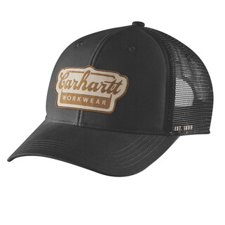 Image of Carhartt Ah6738 Twll Mshbk Scrpt Ptch Cp Zwart Één maat