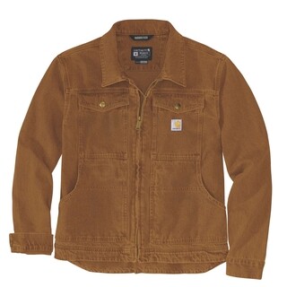 Image of Carhartt Heren Jas Relaxed Fit Bruin - Maat XL