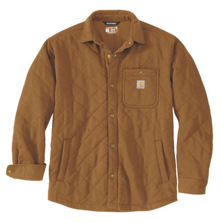 Image of Carhartt Ts7270 Ft Hw Qltd Snpfrnt Shrt Jc Carhartt Bruin XL