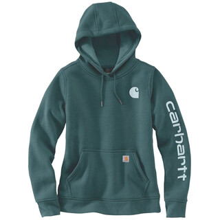 Image of Carhartt W Iconic Clarksburg Swtshrt Greenstone L