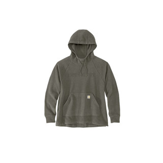 Image of Carhartt Ts7142 W Frce Ovrszdfit Flc Swtsh Dusty Olijfgroen Gemêleerd M