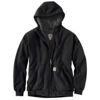 Image of Carhartt Ts3308 Rlxdfit Fzip Swtshrt Zwart XL