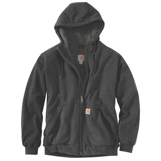 Image of Carhartt Ts3308 Rlxdfit Fzip Swtshrt Carbon Heather XXL