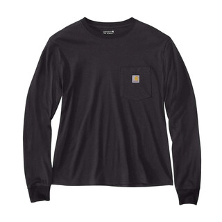 Image of Carhartt Lightweight L/S Zak T-shirt Zwart XL