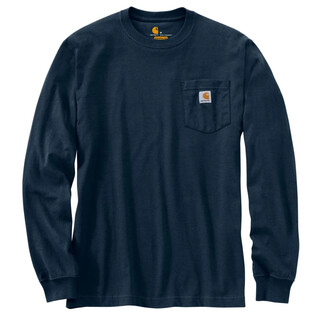Image of Carhartt K126 Gebreid Shirts Donkerblauw XXL