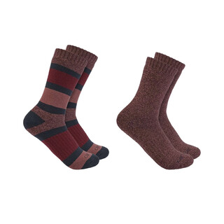 Image of Carhartt SC3152-W Socks Carhartt Burgundy M