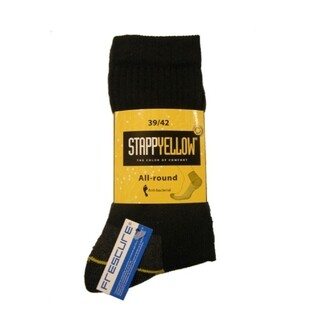Image of Stapp - 4410 Yellow Sok Allround Blauw - 43/46 - Blauw