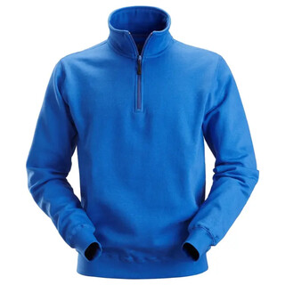 Image of Snickers ½ Zip Sweatshirt 2818 Kobalt Blauw (5600) Maat XS