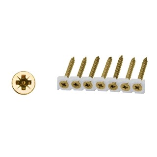 Image of Spaanplaatschroef band VK-Z Ø4x45 ZnG