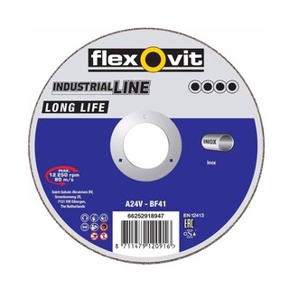 Image of Doorslijpschijf Vlak Long Life Inox A24v 125X2,5X22,23 T41