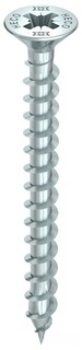 Image of Spaanplaatschroef Htp 5,0 X 60, Pk, Pzd, Variabele Voldraad, Vz Blauw 