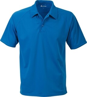 Image of Acode Coolpass Poloshirt Turquoise Maat M