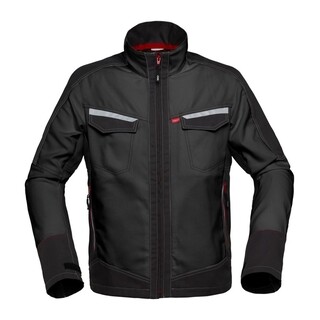 Image of HAVEP Attitude Korte Jas/Vest Zwart/Charcoal Grijs Maat XL