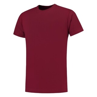 Image of Tricorp T-Shirt Casual 101002 190gr Wijnrood Maat 3XL
