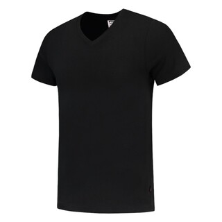 Image of Tricorp T-Shirt V Hals Fitted Black 101005 XXL