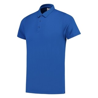 Image of Tricorp Poloshirt Cooldry Bamboe Fitted Royalblue 201001 3XL