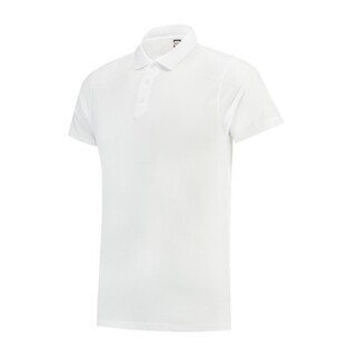 Image of Tricorp Poloshirt Casual 201001 180gr Slim Fit Cooldry Wit Maat 3XL