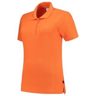 Image of Tricorp Dames Poloshirt Casual 201006 180gr Slim Fit Oranje Maat 3XL