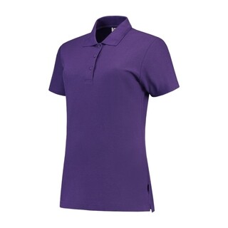 Image of Tricorp Dames Poloshirt Casual 201006 180gr Slim Fit Paars Maat 3XL