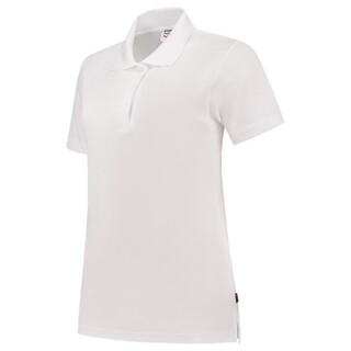 Image of Tricorp Poloshirt Fitted Dames White 201006 3XL