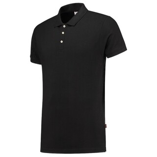 Image of Tricorp Poloshirt Casual 201012 210gr Slim Fit Zwart Maat 3XL