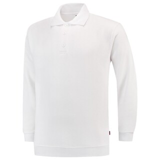 Image of Tricorp Polosweater Boord White 301005 M