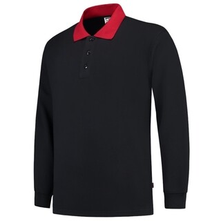 Image of Tricorp Polosweater Casual Marine-Rood Maat 4XL