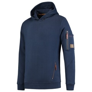Image of Tricorp Sweater Premium Capuchon Donkerblauw Maat 2XL